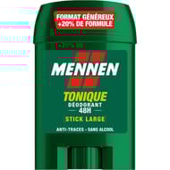 Mennen déodorant stick large homme tonique 24h 60 ml