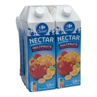 Carrefour classic' nectar multifruits 4x1.5l