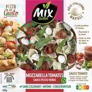 Mix buffet pizza del gusto tomates mozzarella 380g