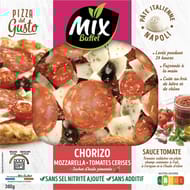 Mix buffet pizza gusto au chorizo doux 380g