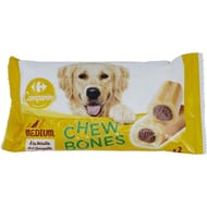 Carrefour companino récompense pour chien Medium à la volaille 2 sticks 200g