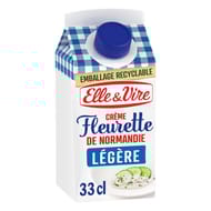 Elle & Vire crème fluide Fleurette légère 12% mg 33cl
