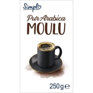 Simpl café moulu pur arabica 250g