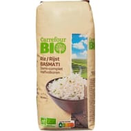 Carrefour bio riz basmati semi complet 16mn bio 500g
