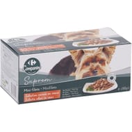 Carrefour companino pâtée pour chien assortiment 4x150g -600g