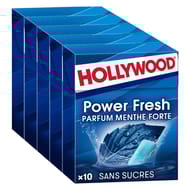 Hollywood power fresh parfum menthe forte x10