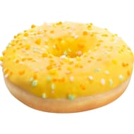 Donut jaune citron x2