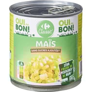 Carrefour classic' maïs sans sucres ajoutés 285g