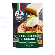 Carrefour extra parmigiano reggiano râpé AOP 100g