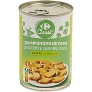 Carrefour classic' champignons de Paris émincés 230g