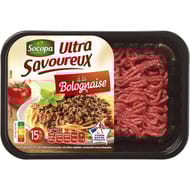 Ultra savoureux vrac bolognaise 15% 650g Socopa