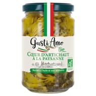 Gusti amo bio coeur d'artichaut à la paysanne bio 280g