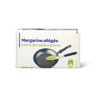 Margarine allégée à 60% de matière grasse 500g