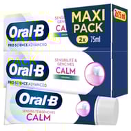 Oral-b dentifrice pro-science advanced original 2x75ml