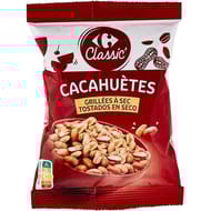 Carrefour classic' cacahuètes aromatisées grillées à sec 150g