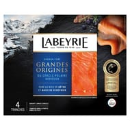 Labeyrie saumon fumé du cercle polaire Norvège 4 tranches 130g