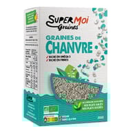 Supermoi graine de chanvre bio 200g