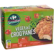 Carrefour veggie croq' panés 400g