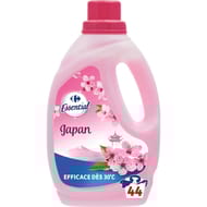 Carrefour essential lessive liquide fleurs de cerisiers 2.2l