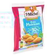 St Michel petites madeleines coquilles moins 30% de sucres 400g