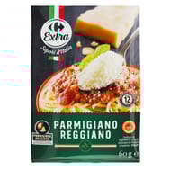 Carrefour Extra Parmigiano Reggiano râpé AOP 60g