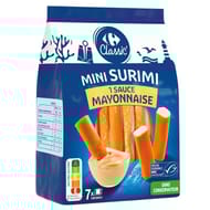 Carrefour Classic mini surimi sauce mayonnaise 220g