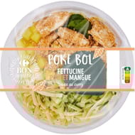 Carrefour bon appétit Salade poke bol fettucine poulet 250g