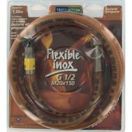 Trefilaction flexible inox butane / propane M20x150mm g 1/2