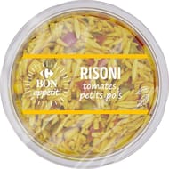 Carrefour bon appétit salade risoni tomates petits pois 250g