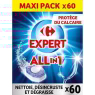 Carrefour expert 60 tablettes lave-vaisselle tout en 1