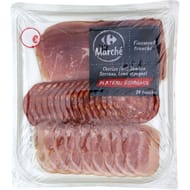 Crf le marché plateau espganol : jambon serrano, lomo, chorizo 170g