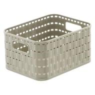 Panier de rangement a6 2L country taupe