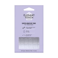 Elegant touch patchs adhésifs pour faux-ongles 6 tailles x24