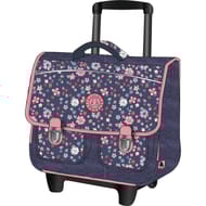 Cartable a roulettes 41cm lulu castagnette