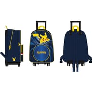 Sac à dos roulette 42cm POKEMON marine
