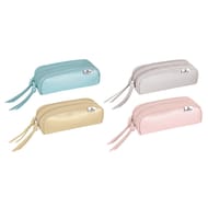 Fourre-tout double colors pastel pu
