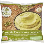 Carrefour extra purée de pois cassés cuisinée 750g