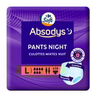 Carrefour soft cutottes fuites urinaires nuit mixtes taille l absodys x14