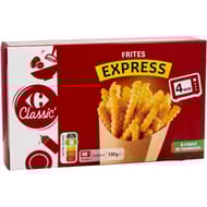 Carrefour classic' frites express 130g