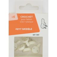 Trefilaction crochets pour béton acier et plastique petit modèle x6