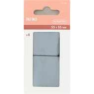 Trefilaction patin glisseur 55x55mm x4