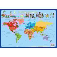 Poster monde 52x76cm