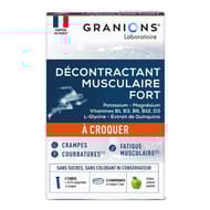 Granions décontractant musculaire fort a croquer x30