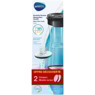 Brita bouteille filtrante gris fonce + 2 Microdiscs- offre découverte 1043193