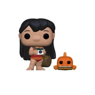Funko pop disney: lilo & stitch - lilo avec pudge