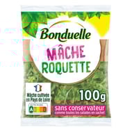 Bonduelle salade mâche & roquette sachet 100g