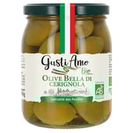Gusti amo bio olive bella di cerignola bio 550g