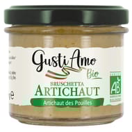 Gusti amo bruschetta d'artichaut bio 100g