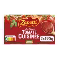 Zapetti sauce tomate de provence et languedoc - 2x 190g