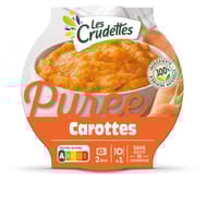 Les crudettes purée de carottes 200g